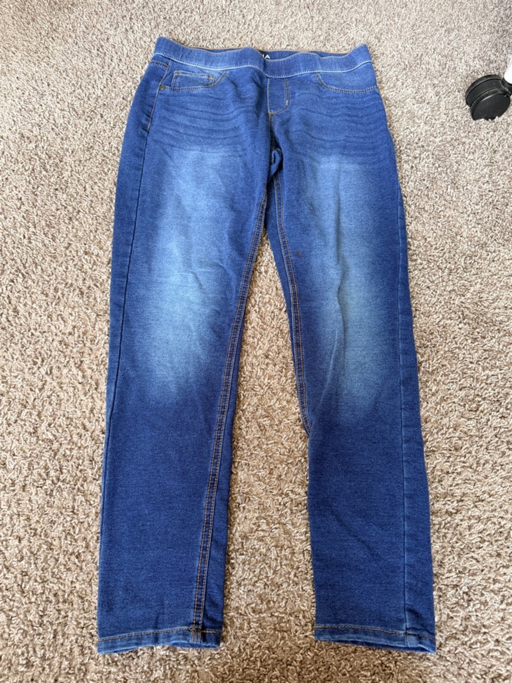 Arizona jean co-Rise Blue Jeans size 14/16 - Picture 2 of 4